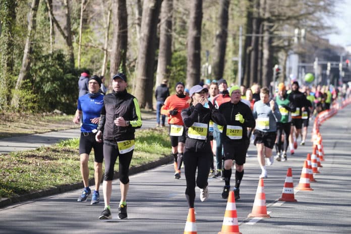 Marathonläufer in Hannover
