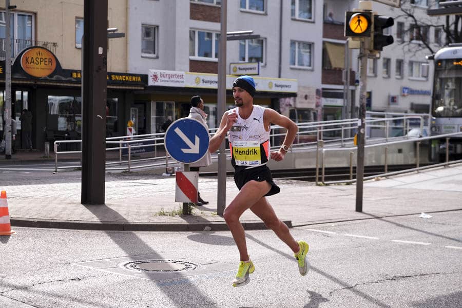 Hendrik Pfeiffer beim Marathon-Lauf in Hannover © Ulrich Stamm