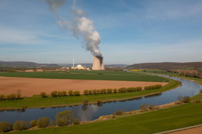 Atomkraftwerk Grohnde - Luftbild © Ulrich Stamm