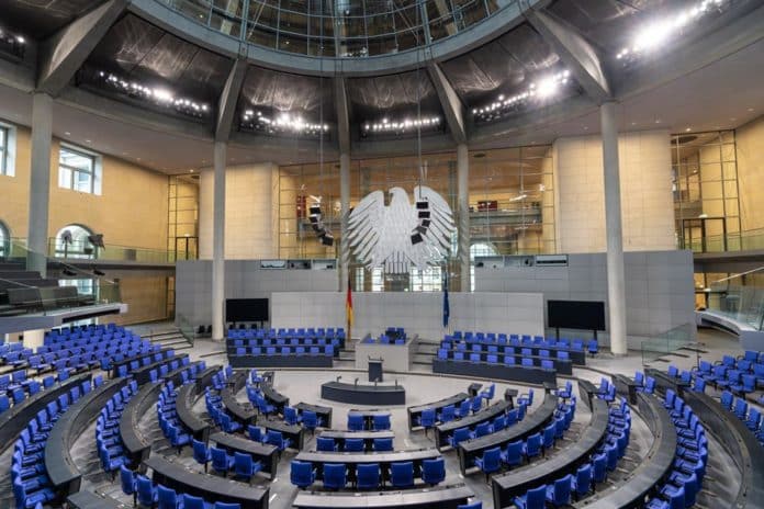 Im Deutschen Bundestag in Berlin © Ulrich Stamm