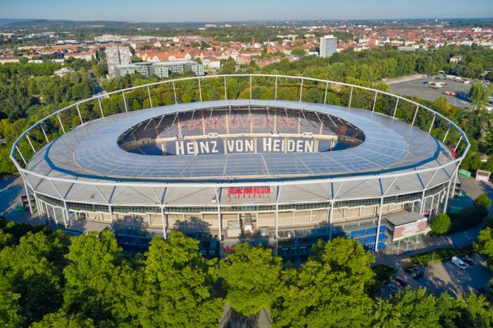 Heinz von Heiden Arena - Luftbild © Ulrich Stamm