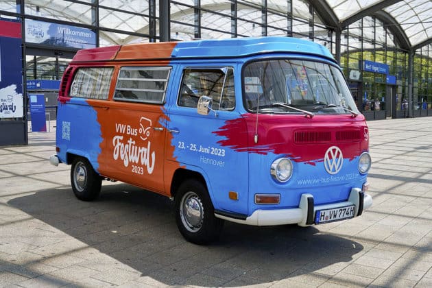VW Bus Festival 2023 in Hannover vom 23.-25.Juni 2023 © Ulrich Stamm