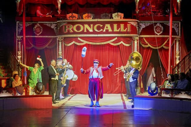 Premiere des Circus Roncalli mit "All for Art for All" auf dem Waterlooplatz in Hannover am 2.September 2023 © Ulrich Stamm