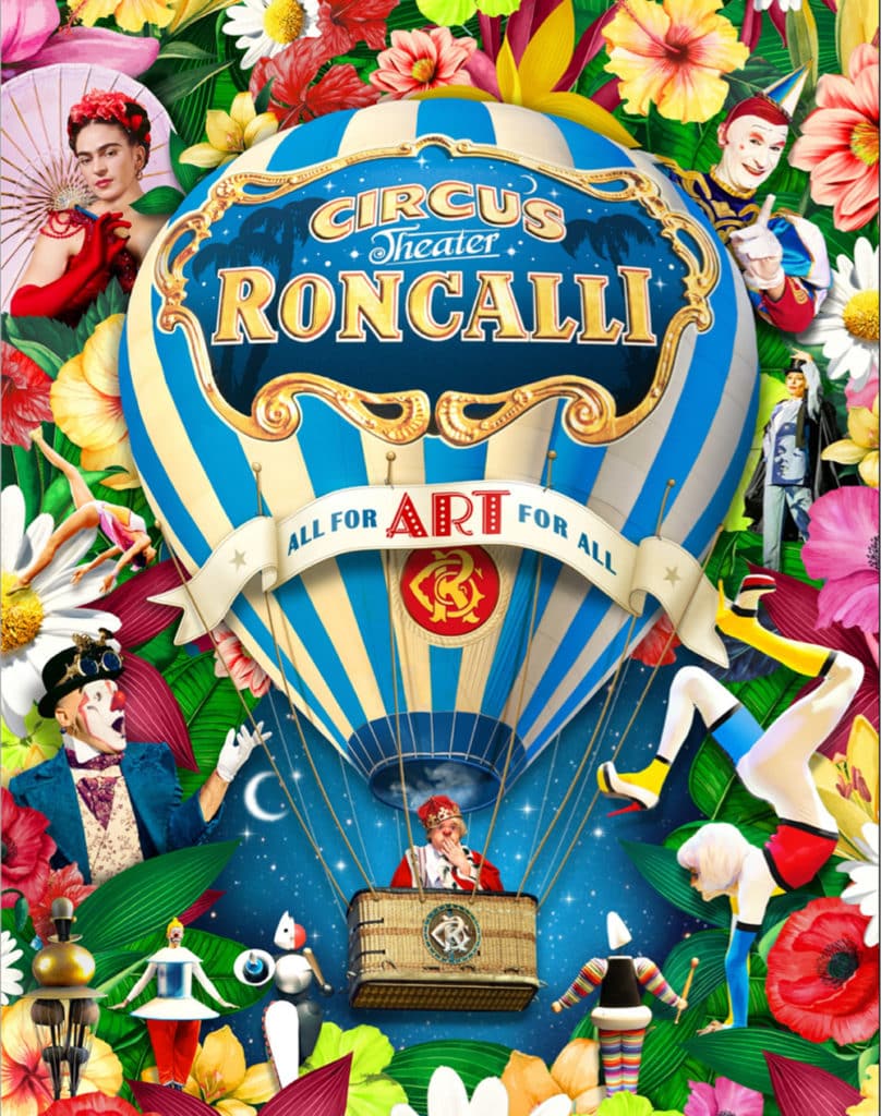 Circus Roncalli "All For ART For All ist die neueste Kreation von Bernhard Paul" © Circus Roncalli