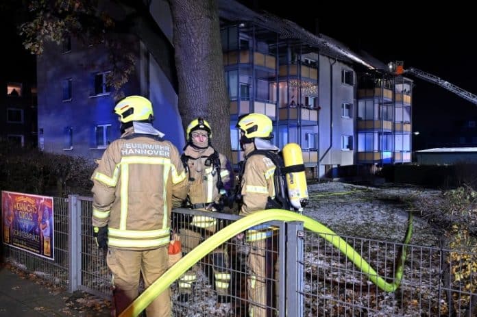 Nächtlicher Wohnungsbrand an der Schulenburger Landstrasse in Vinnhorst