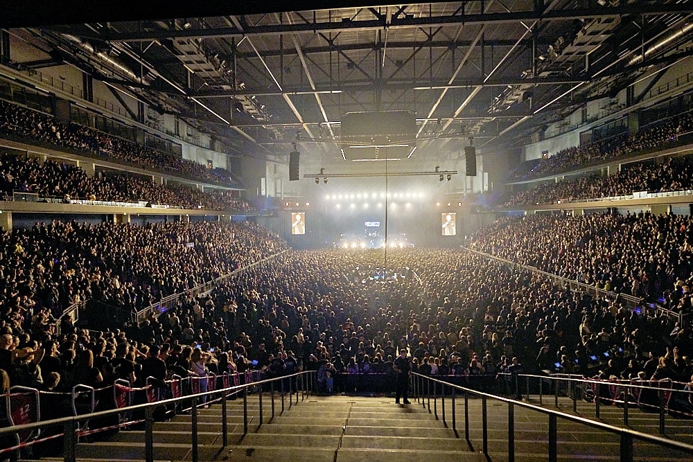 Electric Callboy mit ihrer TEKKNO WORLD TOUR 2024 in der ZAG Arena in Hannover © Ulrich Stamm