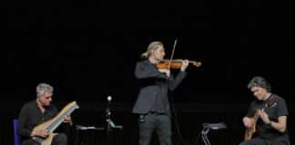 David Garrett Trio auf Iconic Tour 2024 im Kuppelsaal in Hannover am 10.04.2024 © Ulrich Stamm