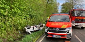 Bildquelle Feuerwehr Hannover - Verkehrsunfall mit schwerverletzter Person in Wülferode
